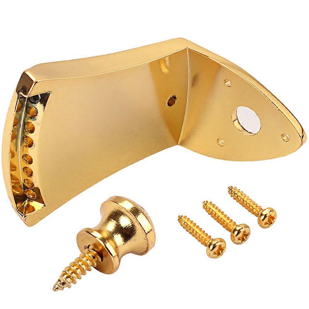 Mandolin Tailpiece Metal Triangle Part for 8 String Arched Top Mandolin 2Sets