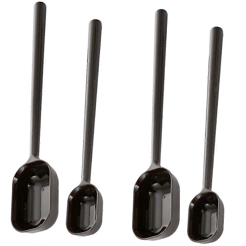 Mini Measuring Spoons 4Pcs Long Handle Measuring For Office Use