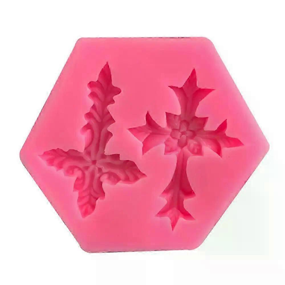 Shape Gothic Flower Cross Cake Mold Silicone Fondant Chocolate Making Baking Tools