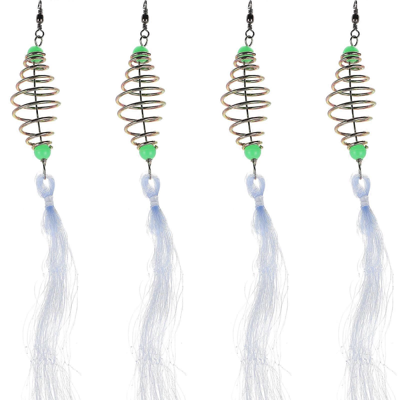 Fishing Cast Net Nylon Saltwater Fishing Net for Catching Fish 4Pcs