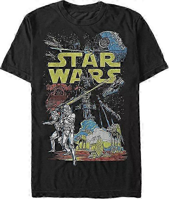 Empire Collage Star Wars póló Rockinstone