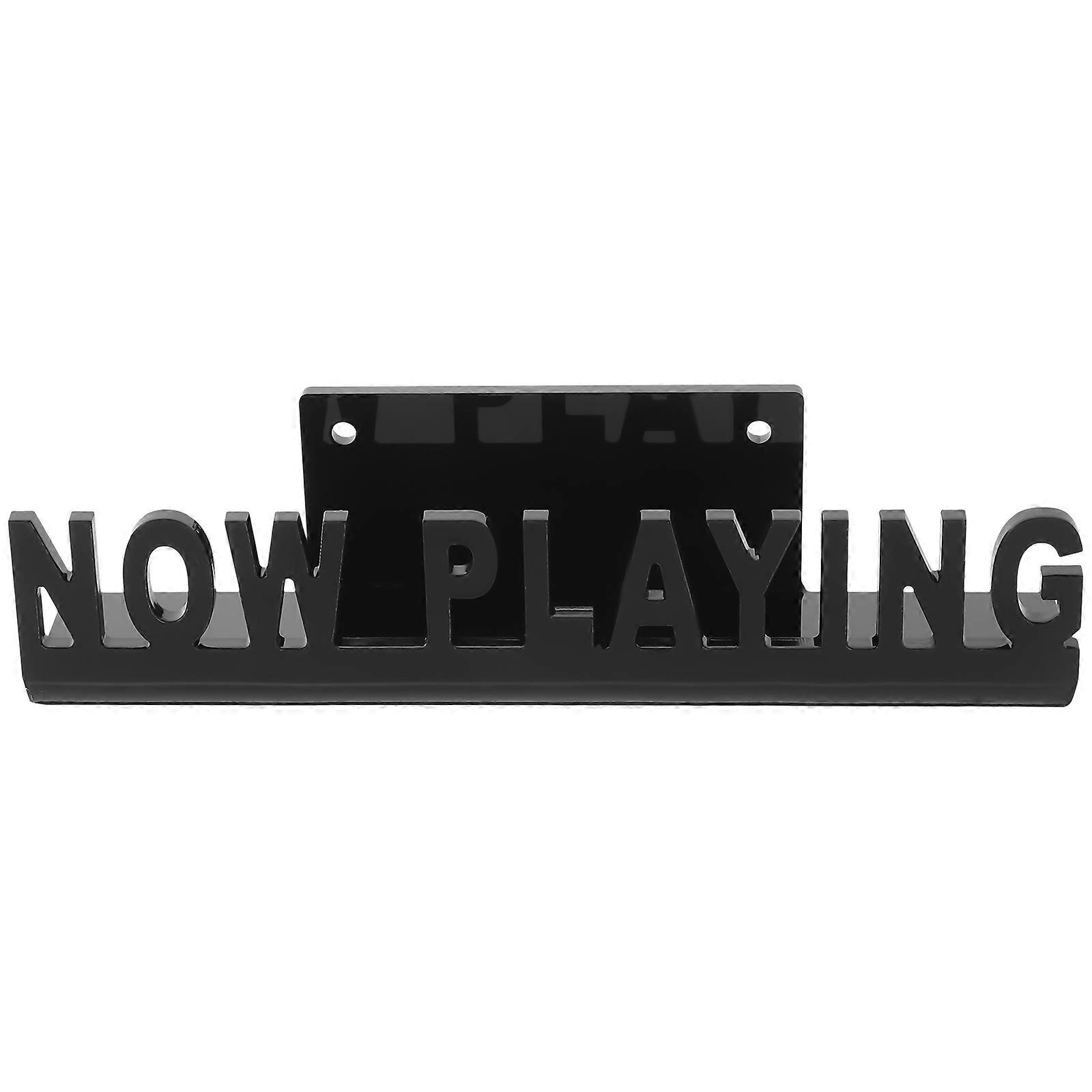 Acrylic Floating Vinyl Record Holder Shelf Wall Storage 5Pcs