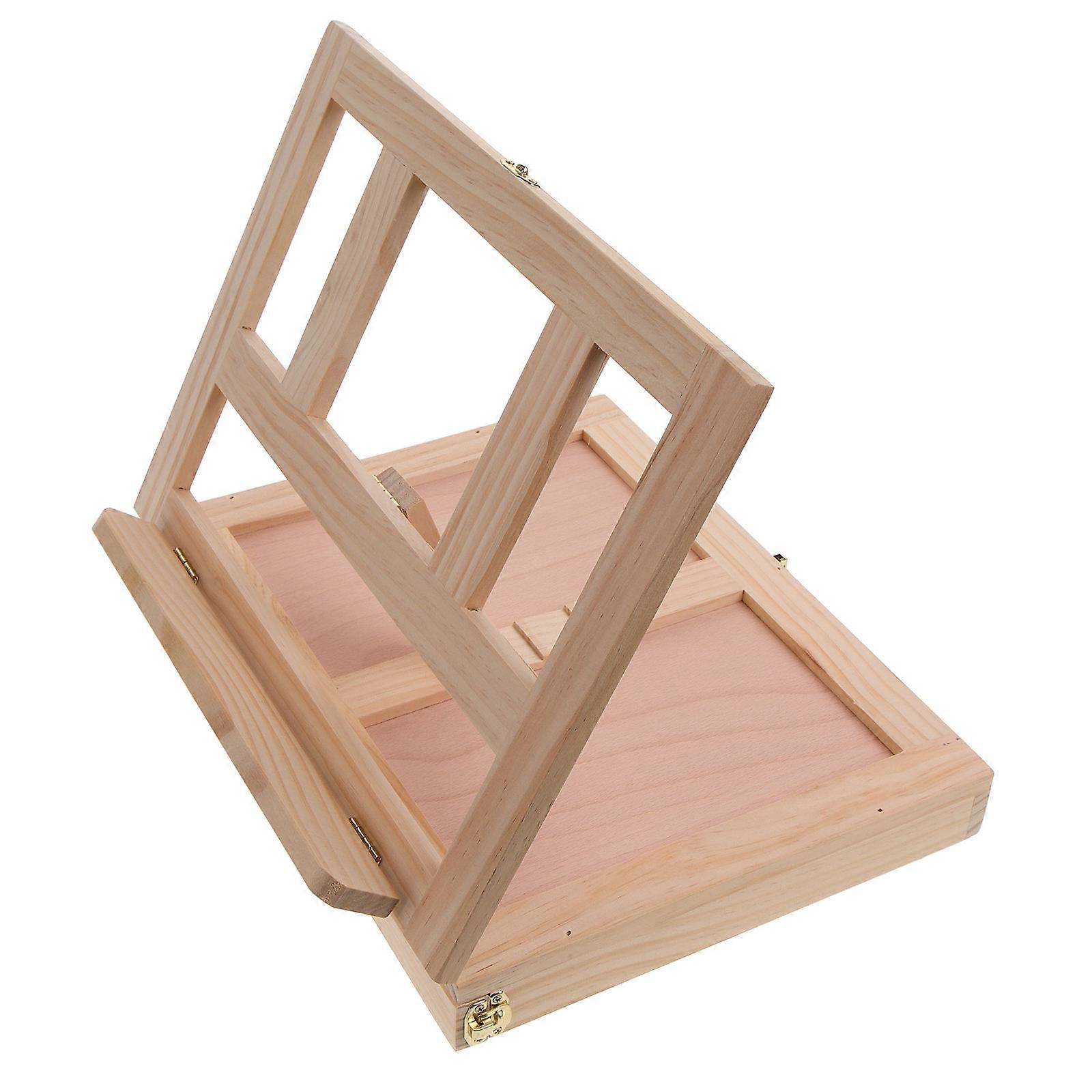 Portable Painting Easel 2Pcs Collapsible Easel Fit For Art Enthusiasts And Students Ideal For Outdoor And Indoor Use Efficient Design