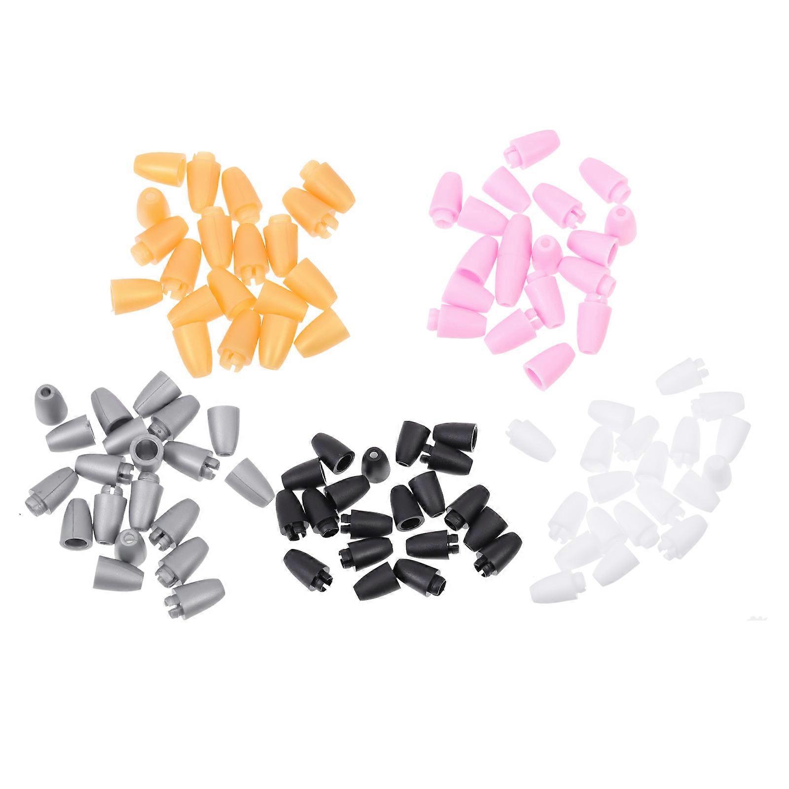 Plastic Breakaway Clasps for DIY Use 50Pcs Safety Clasps Beads Barrel Connectors