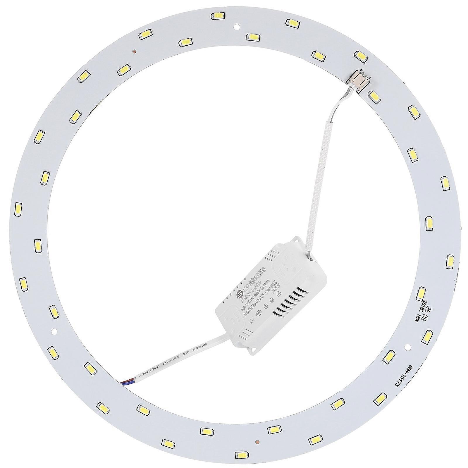 3Pcs Circular LED Panel Lamp for Ceiling Light 18W 220V- Smd 5630
