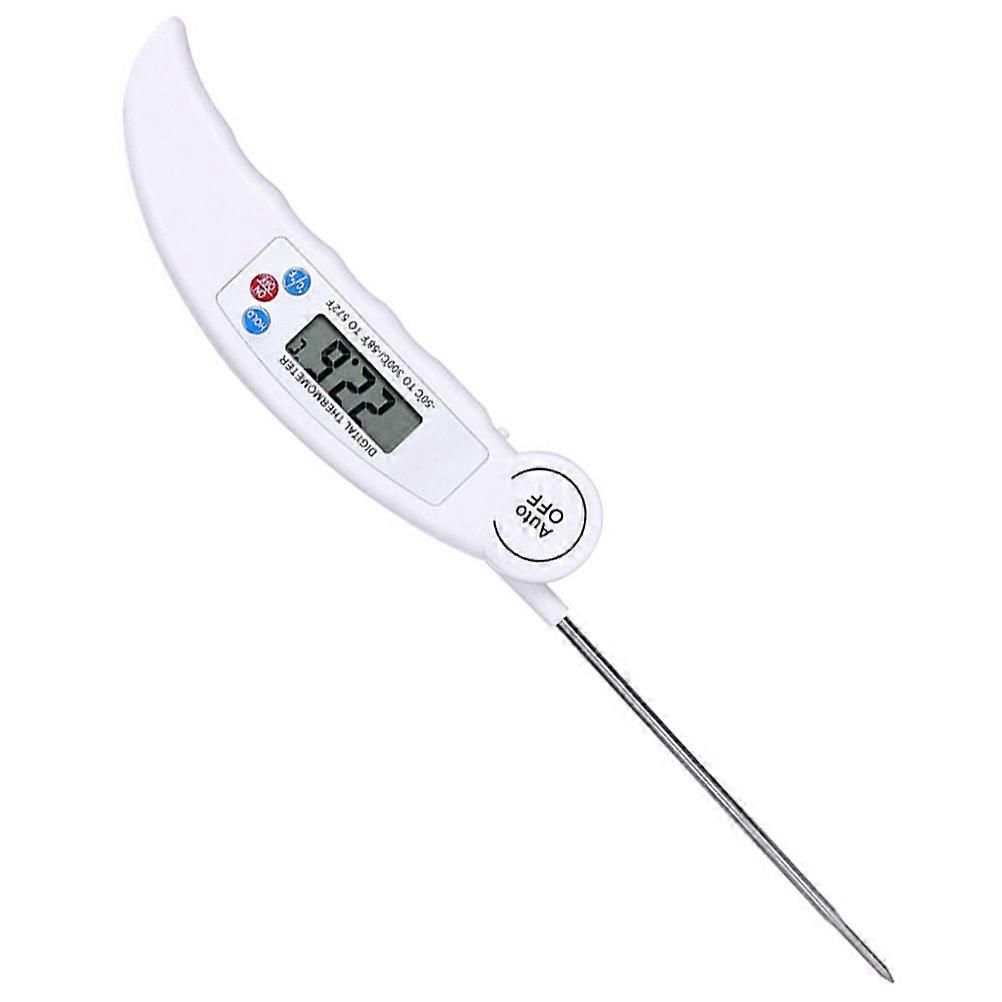 Folding Digital Thermometer Food Thermometer for Precise Measurement 2Pcs