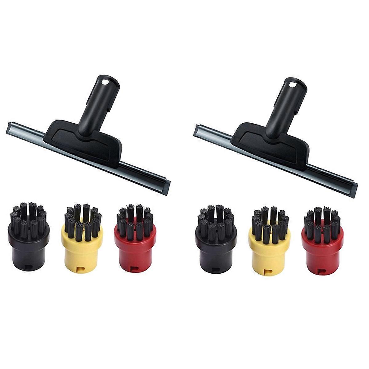 Steam Cleaner Glass Window Nozzle Round Brush for SC1 SC2