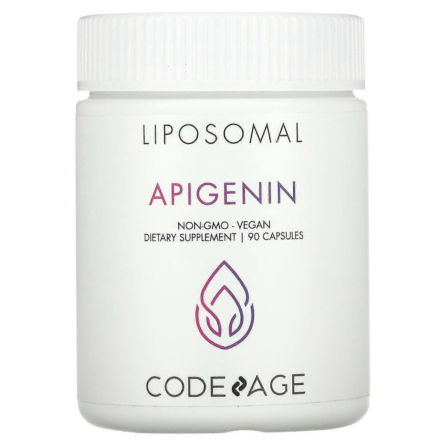 Codeage, Liposomal, Apigenin, Non-GMO, Vegan, 90 Capsules