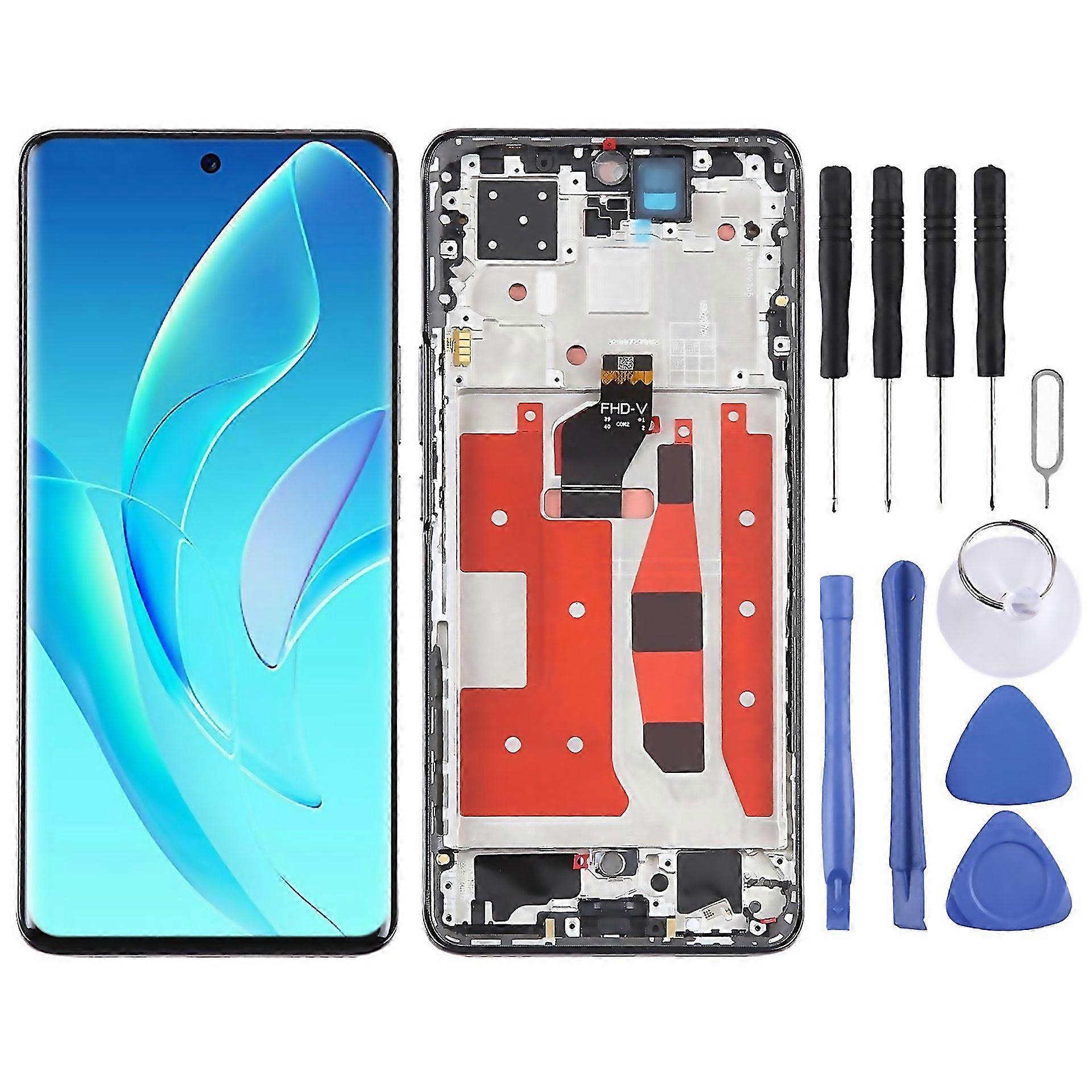 For Compatible Lcd Screen For Honor 60 Pro Digitizer Full Assembly With Frame