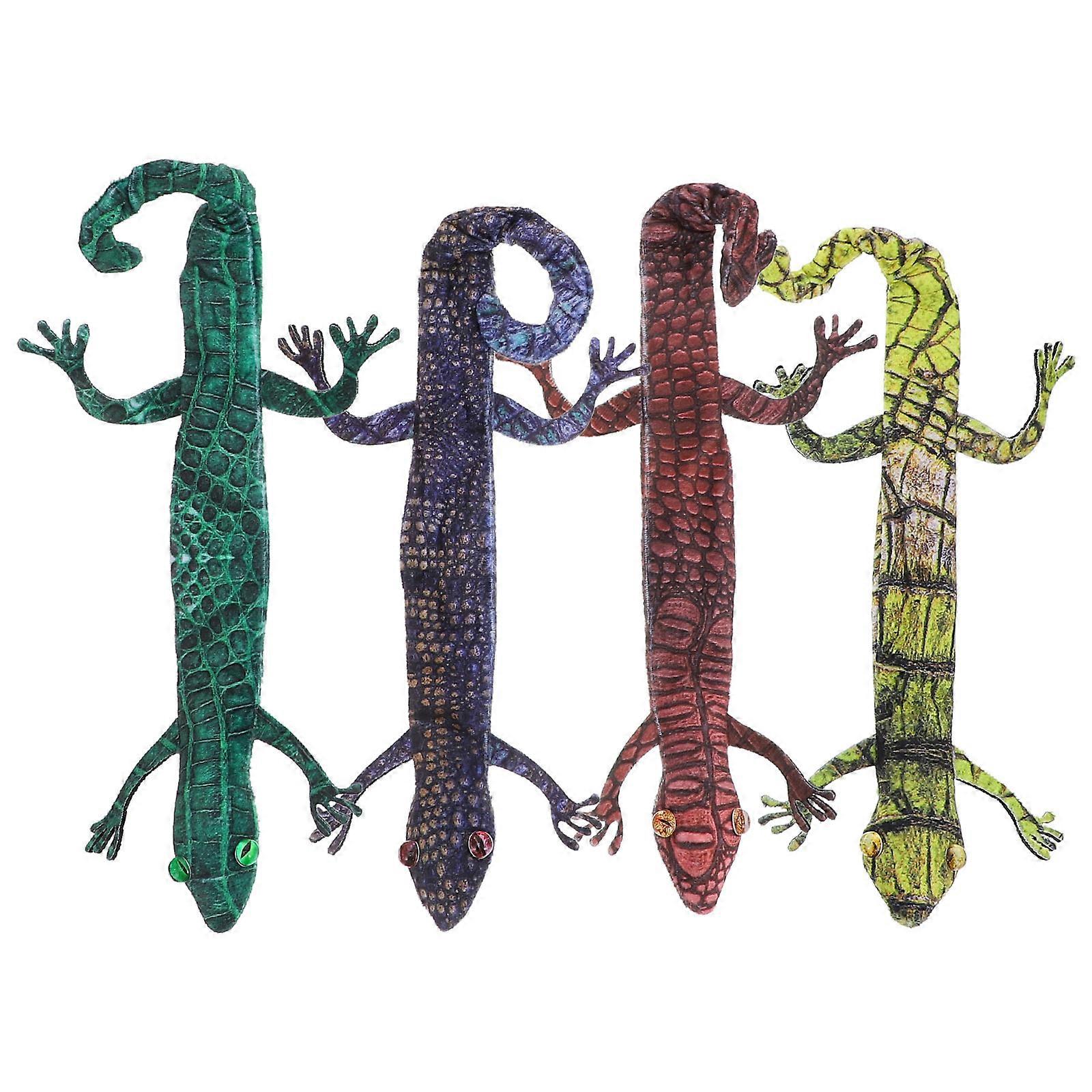 16Pcs Set Lizard Snap Bracelets for Reptile Party Favors