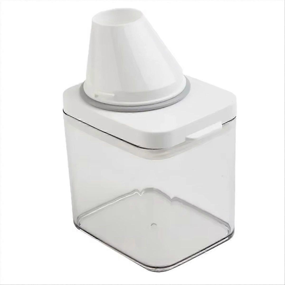  Airtight Laundry Detergent Dispenser with Measuring Cup