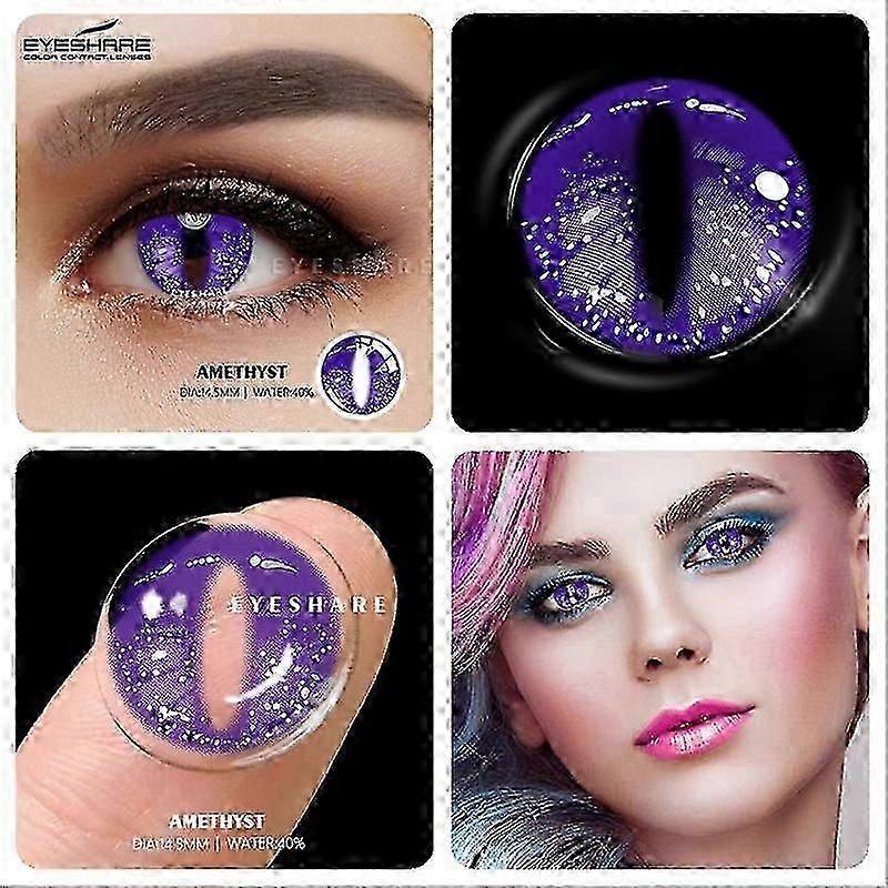 Halloween Cosplay Έγχρωμοι Φακοί Επαφής Για Μάτια Anime Φακοί Έγχρωμοι Φακοί Για Μάτια Cosplay Καλλυντικά Έγχρωμη Επαφή