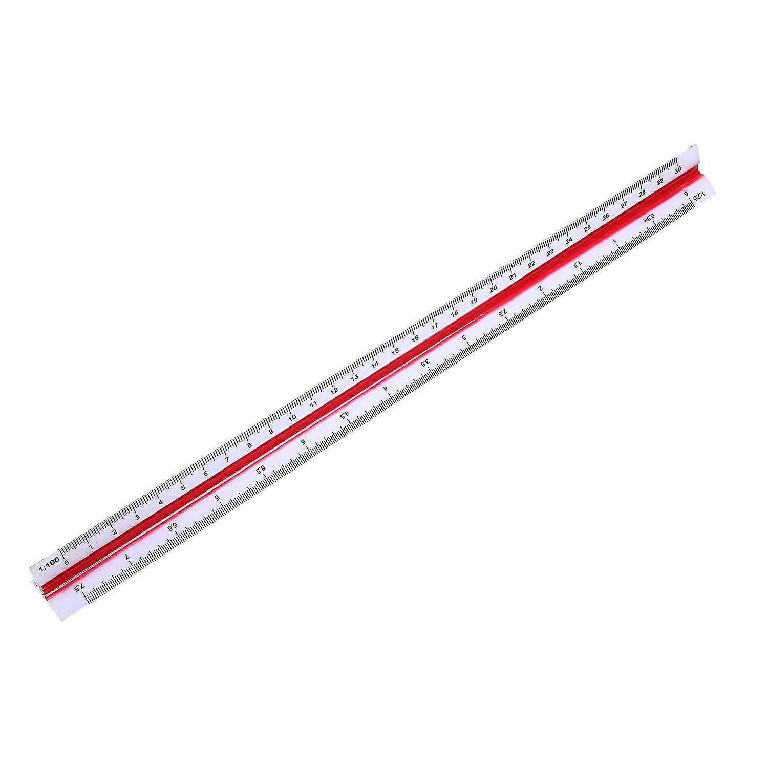 1:20 1:25 1:50 1:75 1:100 1:125 Plastic Triangular Scale Ruler