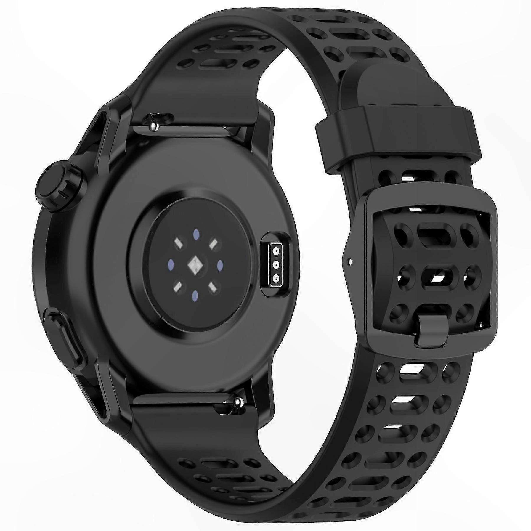 Silicone Watch Band for 42mm GPS Sport Watches, Compatible with Multiple Models, 20mm Solid Color Replacement Strap