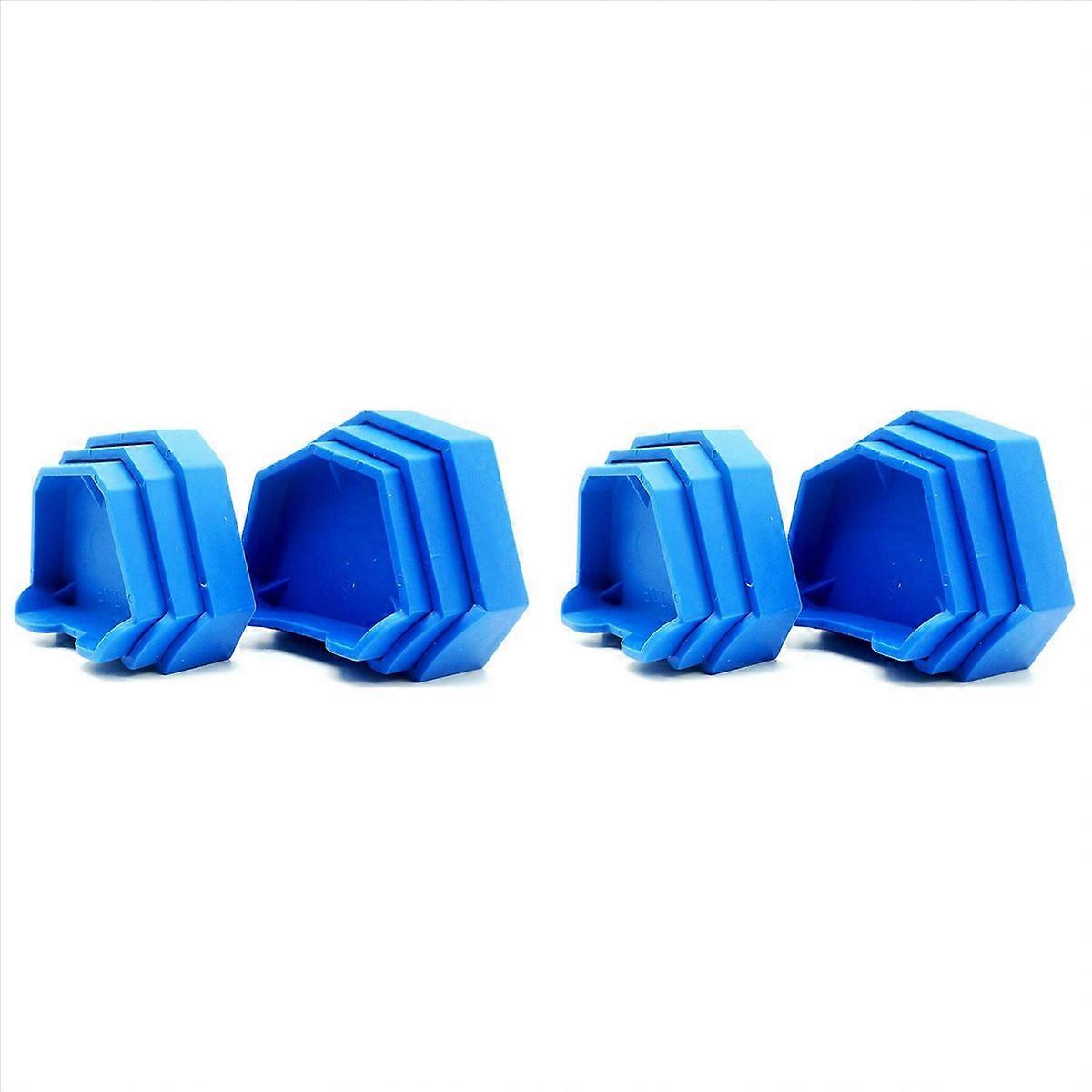 6PCS Dental Model Base Former Impression Trays Base Molds Set