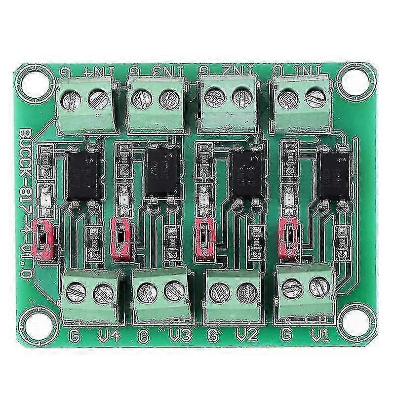 817 Optocoupler 4 Channel Voltage Isolation Board Voltage Control Switching Driver Module Optical Is