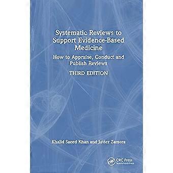 Systematic Reviews to Support Evidence Based Medicine How to appraise conduct and publish reviews