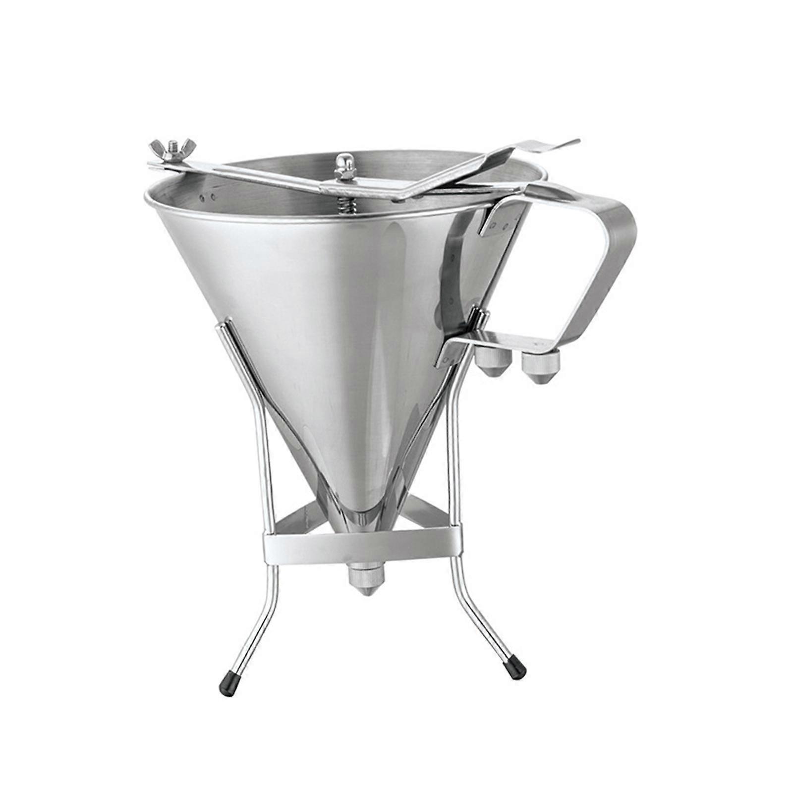 Takoyaki Machine Octopus Balls Maker Piston Funnel Dispenser for Cake Bakery