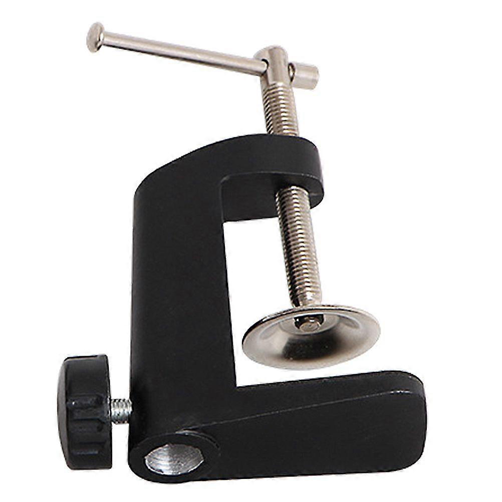 1PC Metal Table Clips Round Head Horse Buckle Desktop Holder Universal Fixed Base Clips Iron Multi-purpose Bottom Clip Accessories for Home Use (Thick