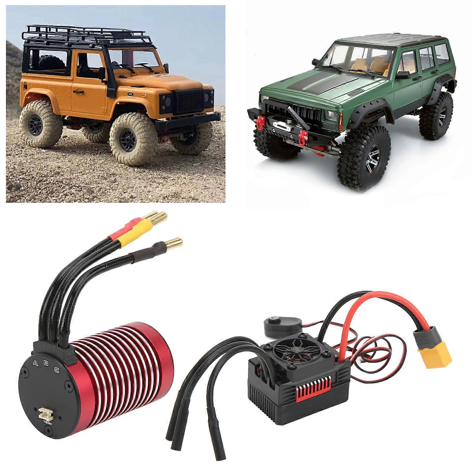 F550 3350KV 4 Pole Brushless Motor 1400W with 60A ESC Black Red