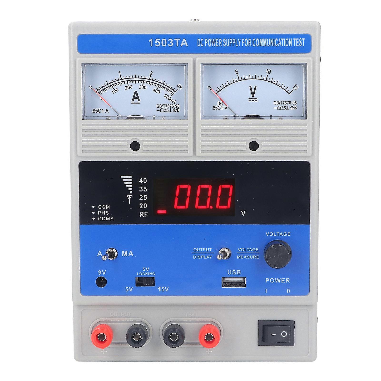 DC Regulated Power Supply Adjustable Stabilized for Communication Test  AC220±10%V