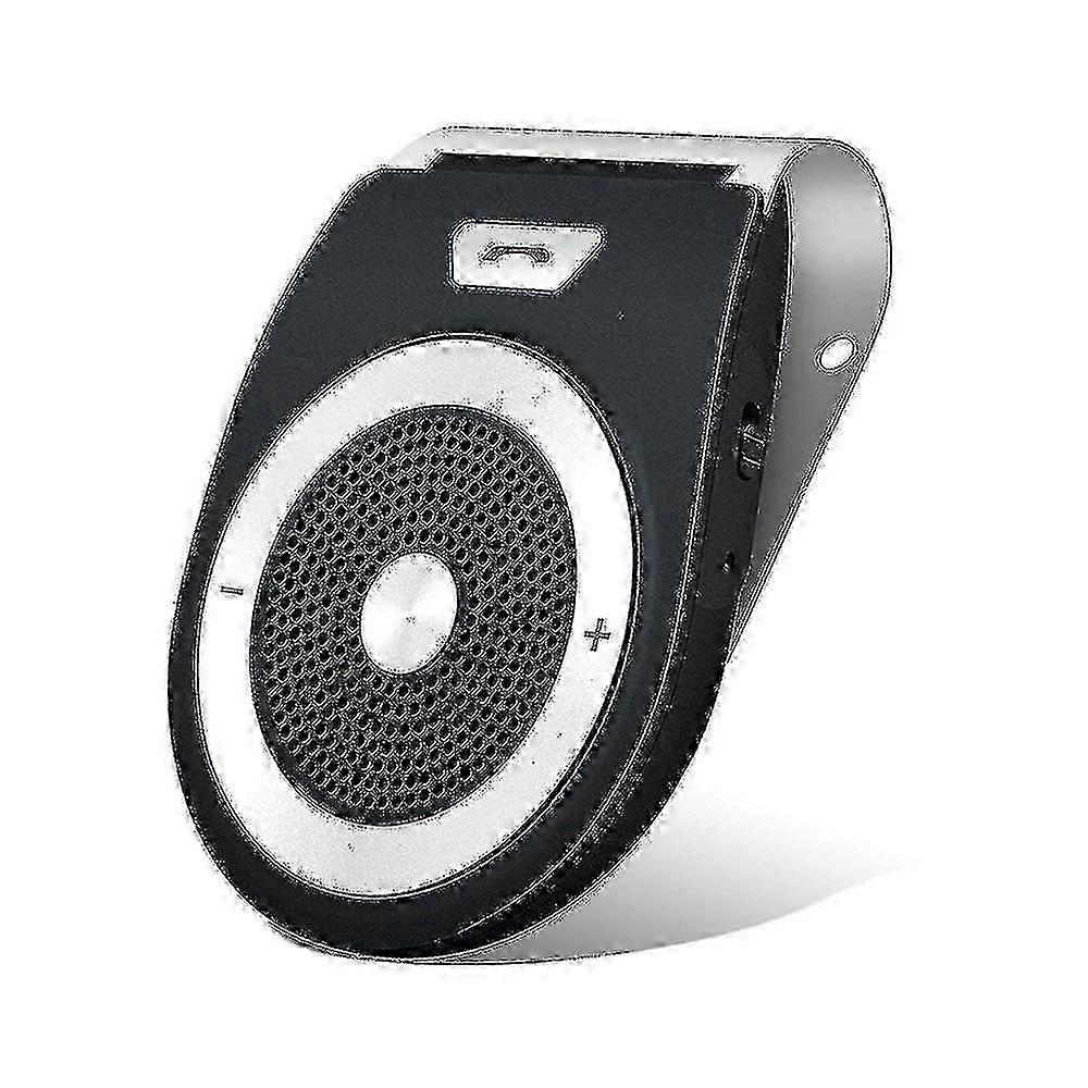 Bluetooth Handsfree Speakerphone Compatible With Cell Phone, Wireless Car Speaker Motion Auto Power On Car Receiver Sun Visor Music Player Adapter Bui