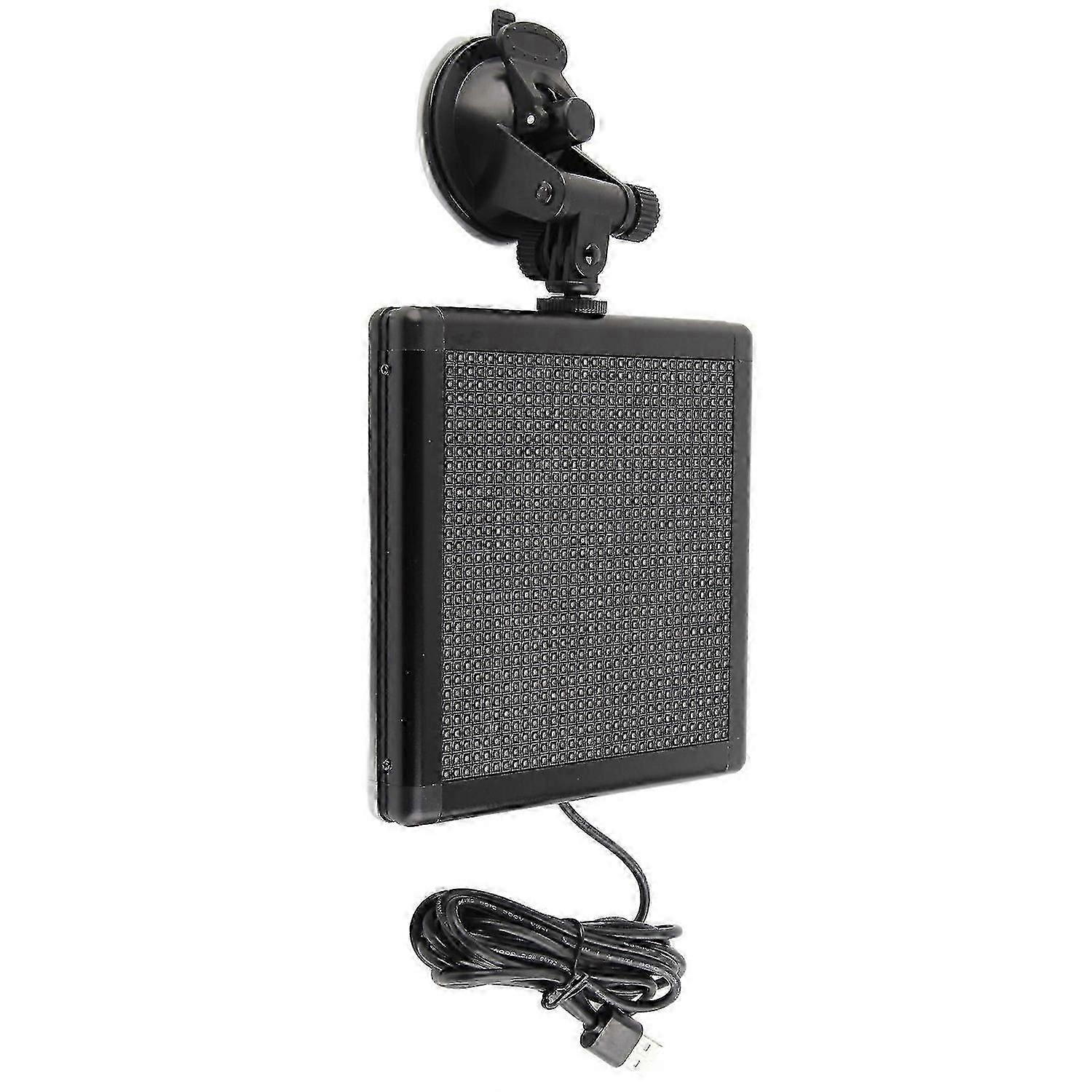 Écran LED de voiture Pixel Art Affichage Émoticône programmable Tableau de signalisation 32x32 Résolution APP WIFI Transmission sans fil