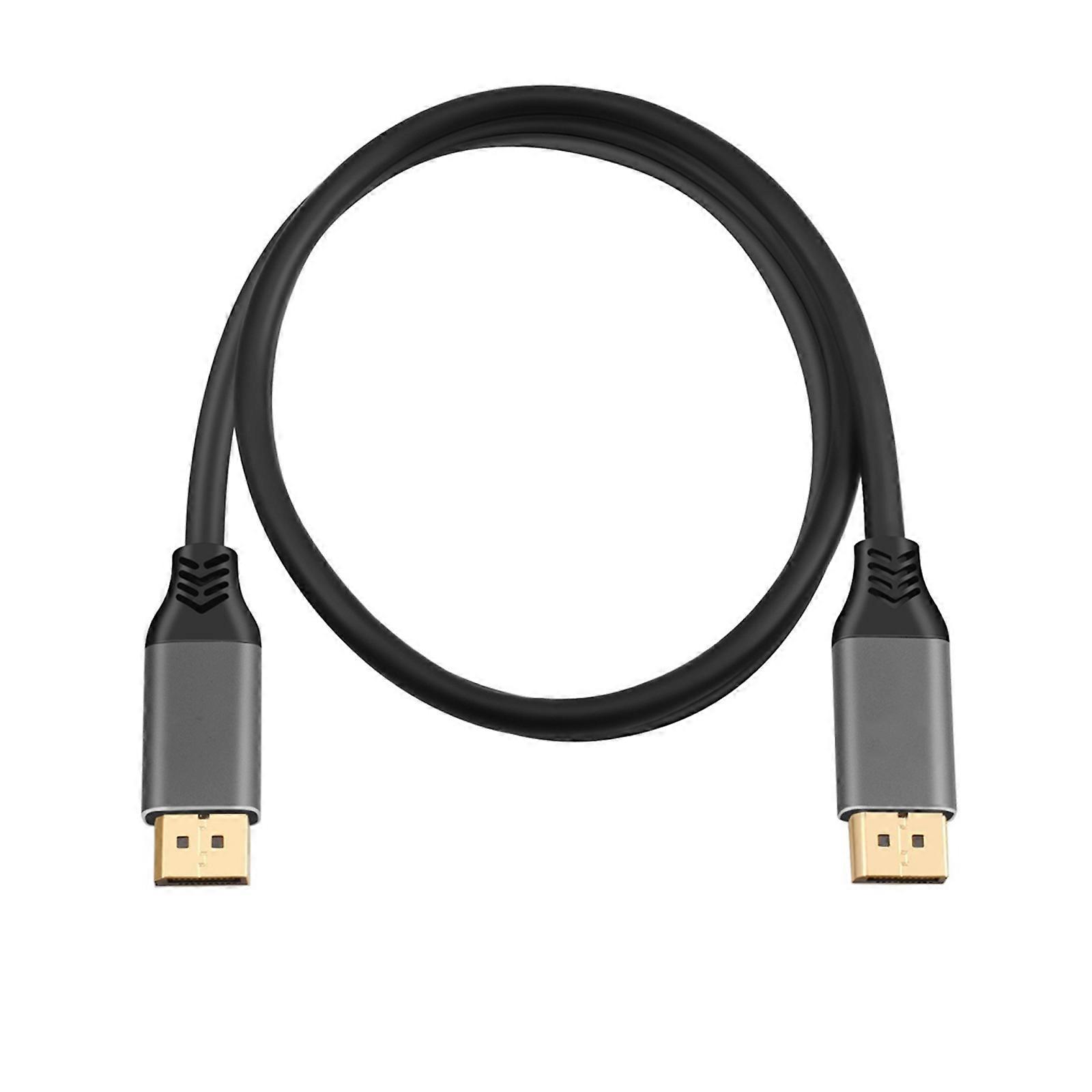 1.4 Video Cable 8K Resolution High Dynamic Ranging Support Flexible Nylon Construction Video Cord Multicolor