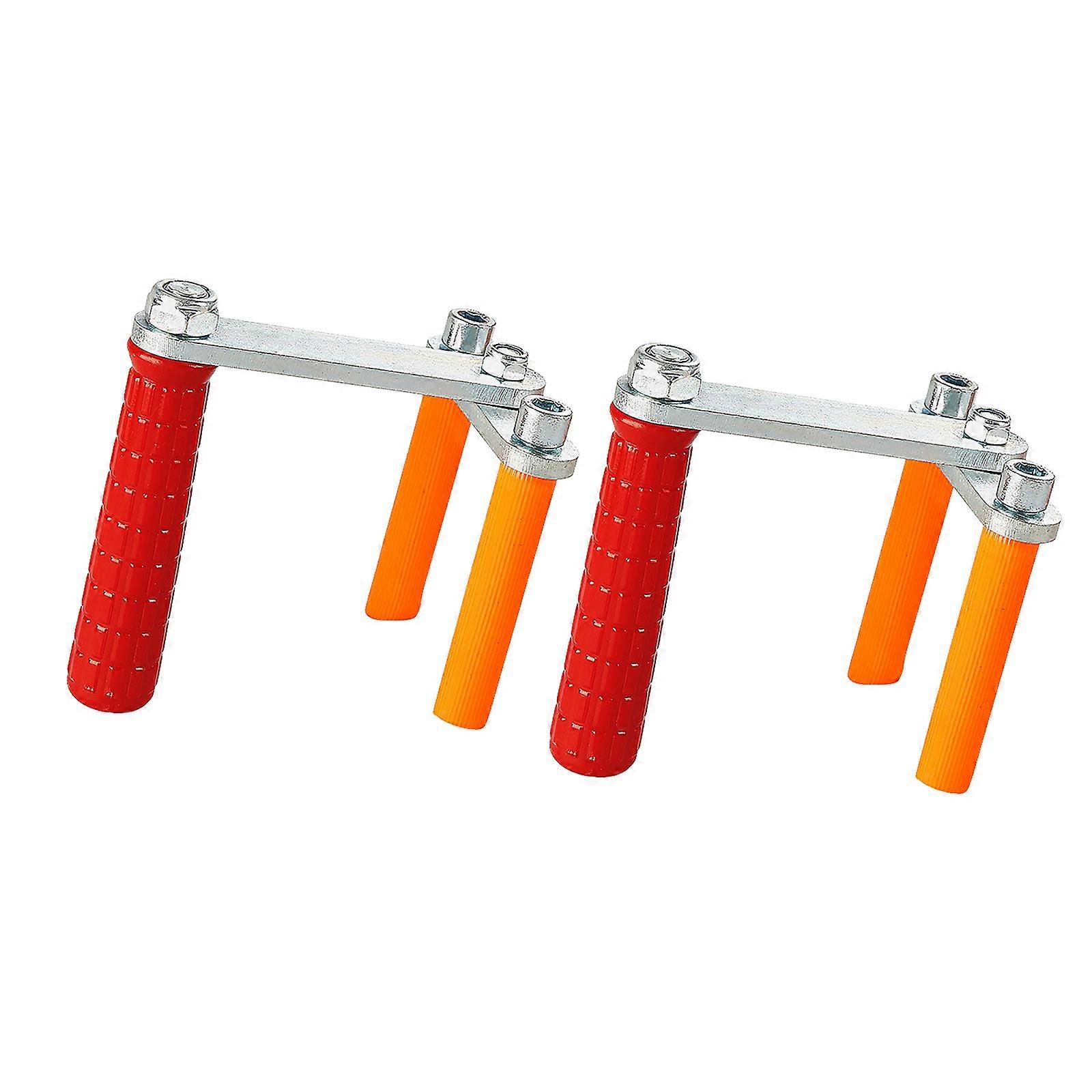 Ergonomic Handle Plasterboard Lifter Portable Drywalls Carriers with Rubber Sleeve for Comfortable Grip Efficient Liftin Multicolor