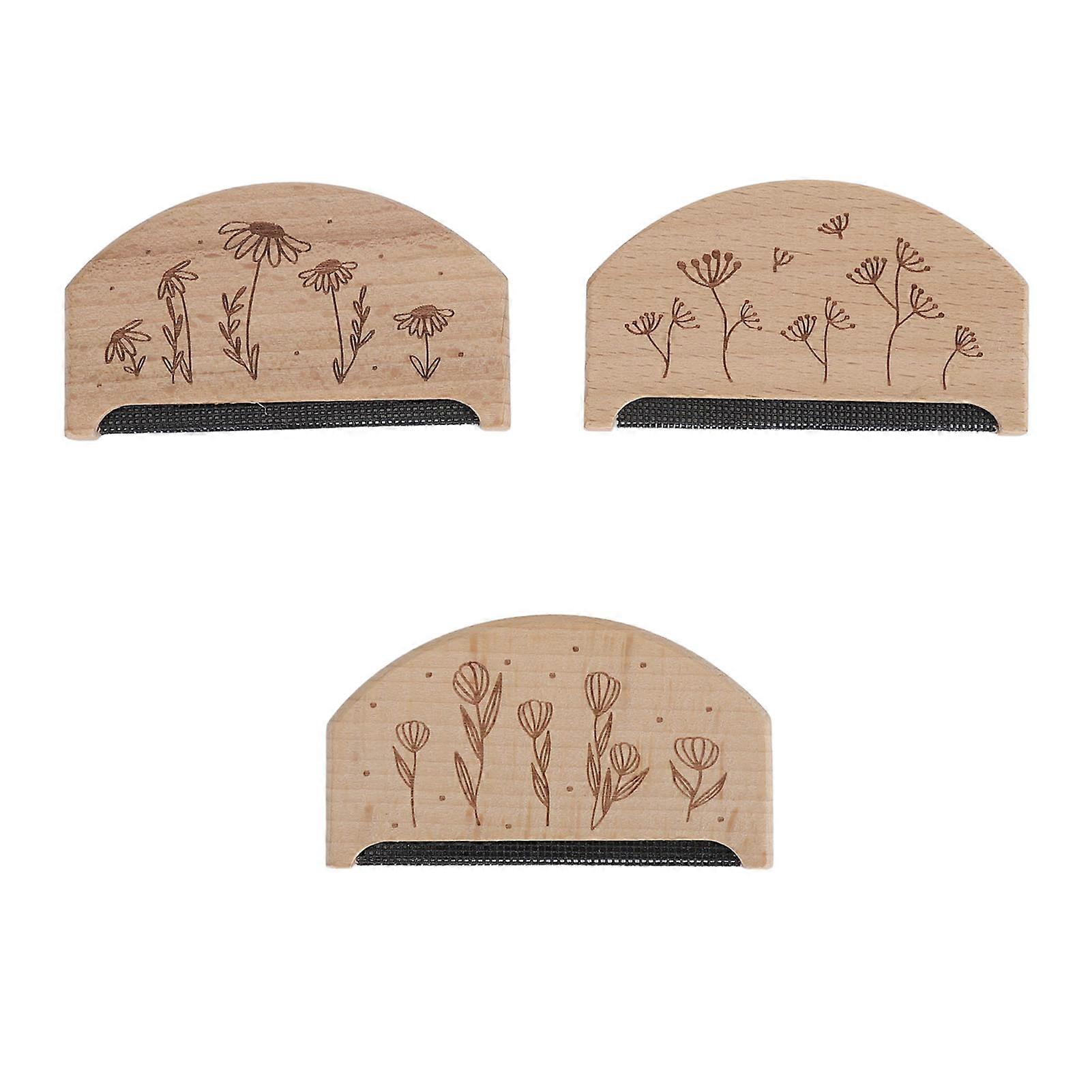 3Pcs Pill Remover Comb Multifunctional De Pilling De Fuzzing Comb Sweater Pilling Remover