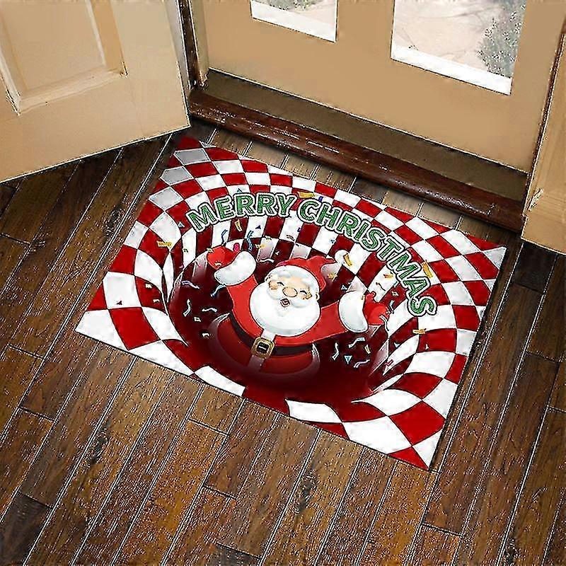 3D Visual Vertigo Carpet Clown Door Mat Sewer Floor Mat