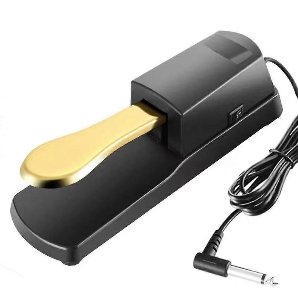 Durable Sustain Pedal Easy Installation Universal Single Pedal Multi-use Damper Pedal  Studio