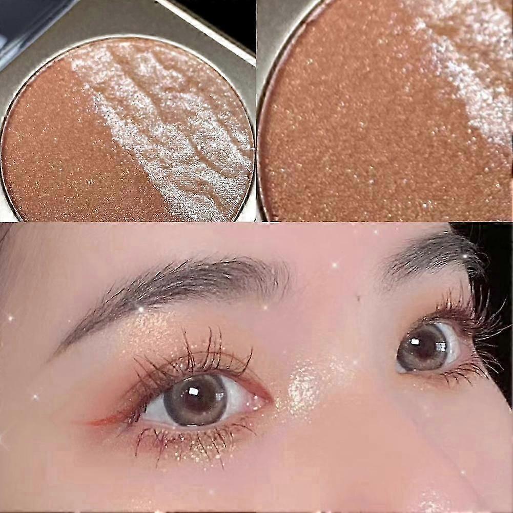 High Make Up Plate Glitter 3D Matte White Brightening Gloss Sequins Eyeshadow