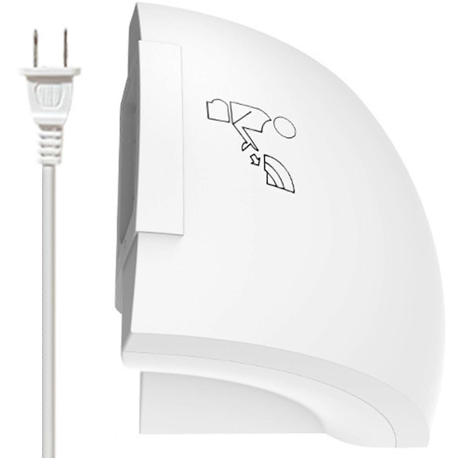 Automatic Small Hand Dryer 110V Powerful Drying Tool Space Saving ABS Texture Commercial Air Wipers for Drying Hand Use Multicolor