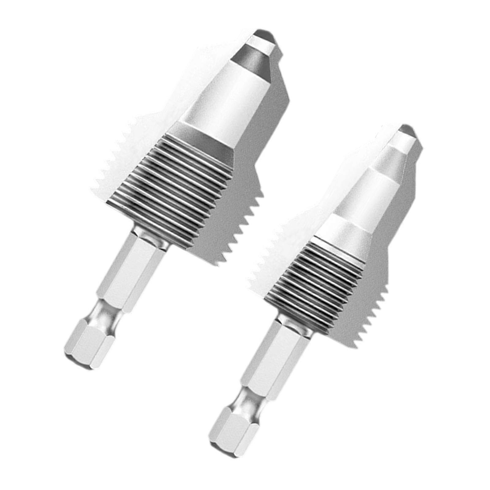 Multipurpose Pipes Threader Kit Heavy Duty Alloy Construction Simultaneous Internal External Threading For Plumbing Repairs And Installations