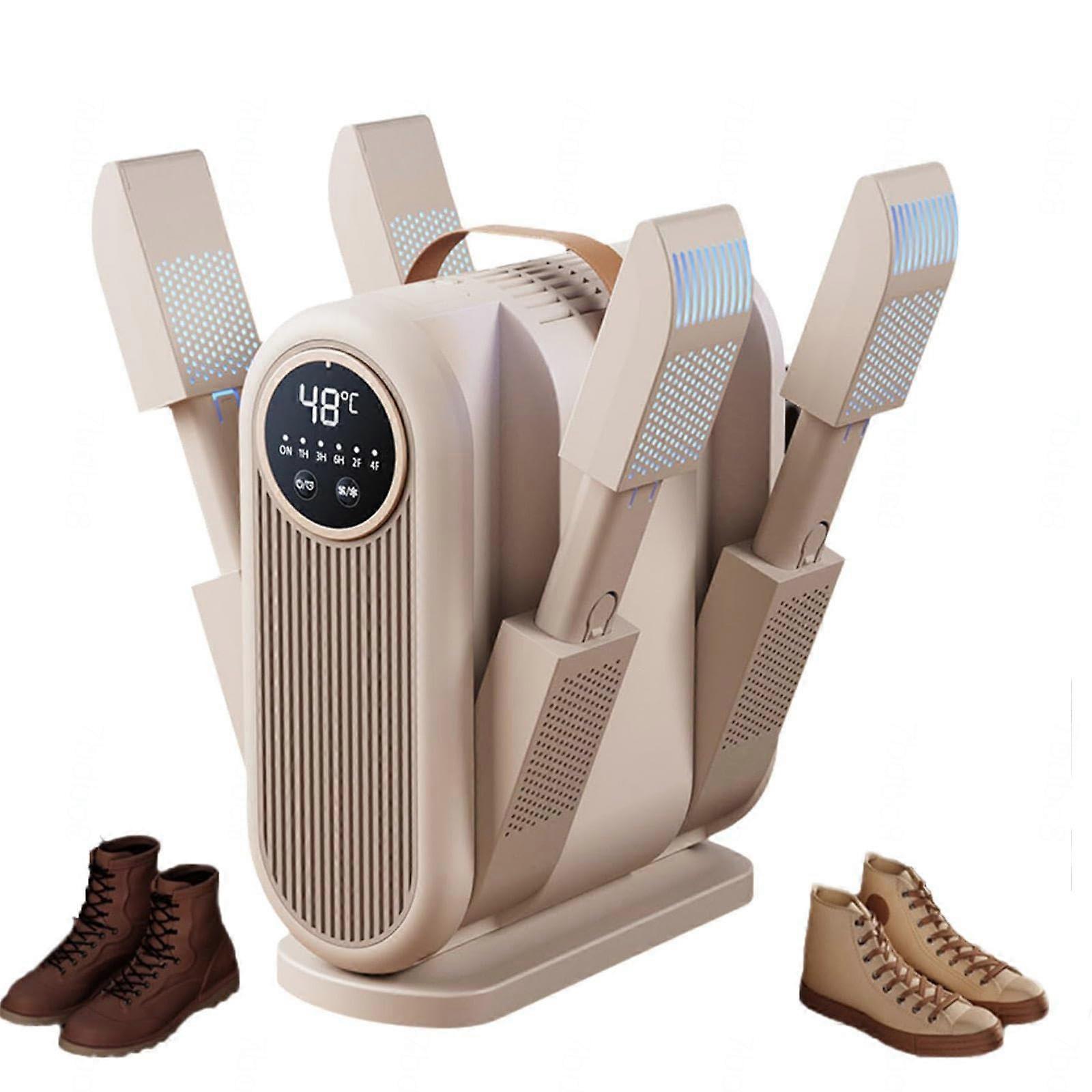 Boot Dryer with 360° Fast Airflow for Work, Ski and Soccer Cleats, Deodorizer for Kids Shoes