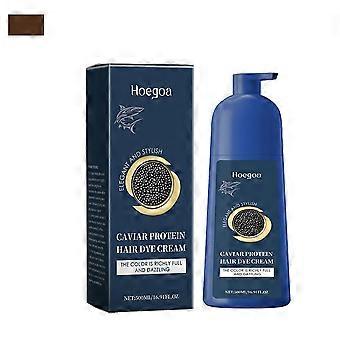 Caviar Protein Hair Dye Cream Gentle Plant Coloring Shampoo