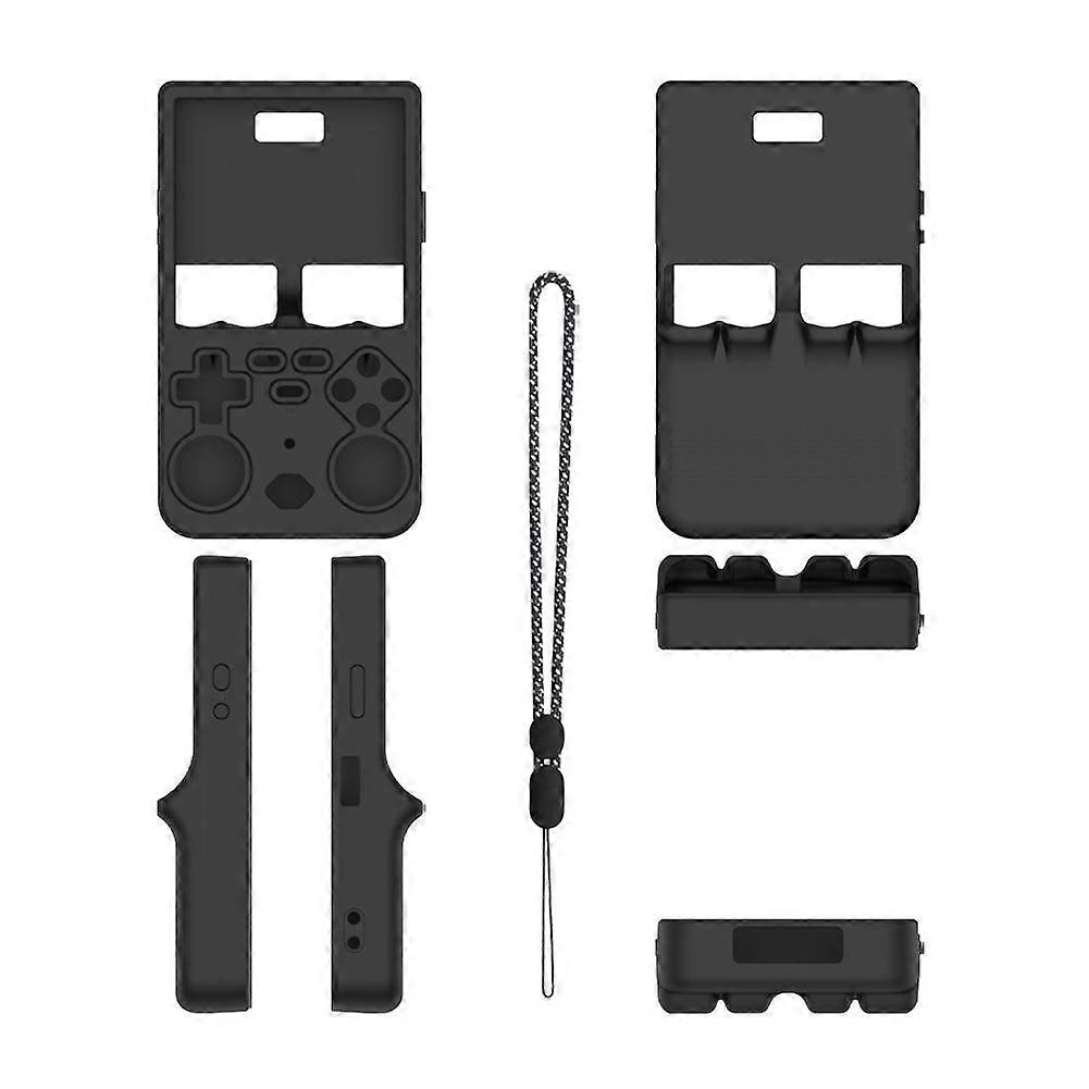 For R36 Ultra Silicone Protective Case Handheld Open-Source Gaming Console