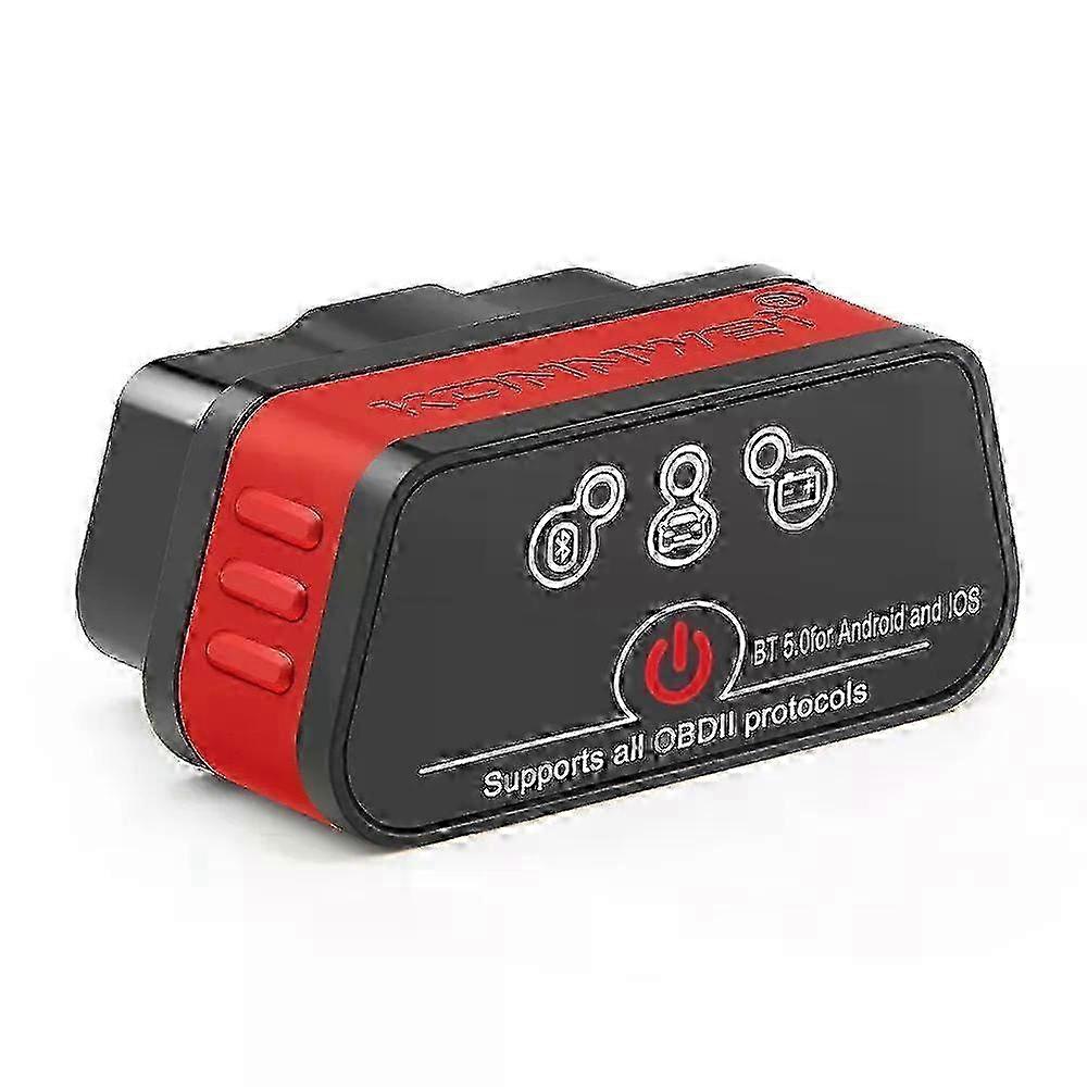 w Konnwei ELM327 V1.5 Bluetooth 5.0 OBD2 Scanner ELM 327 V1 5 OBDII Auto Car Diagnostic Tools ODB2 OBD 2 Code Reader