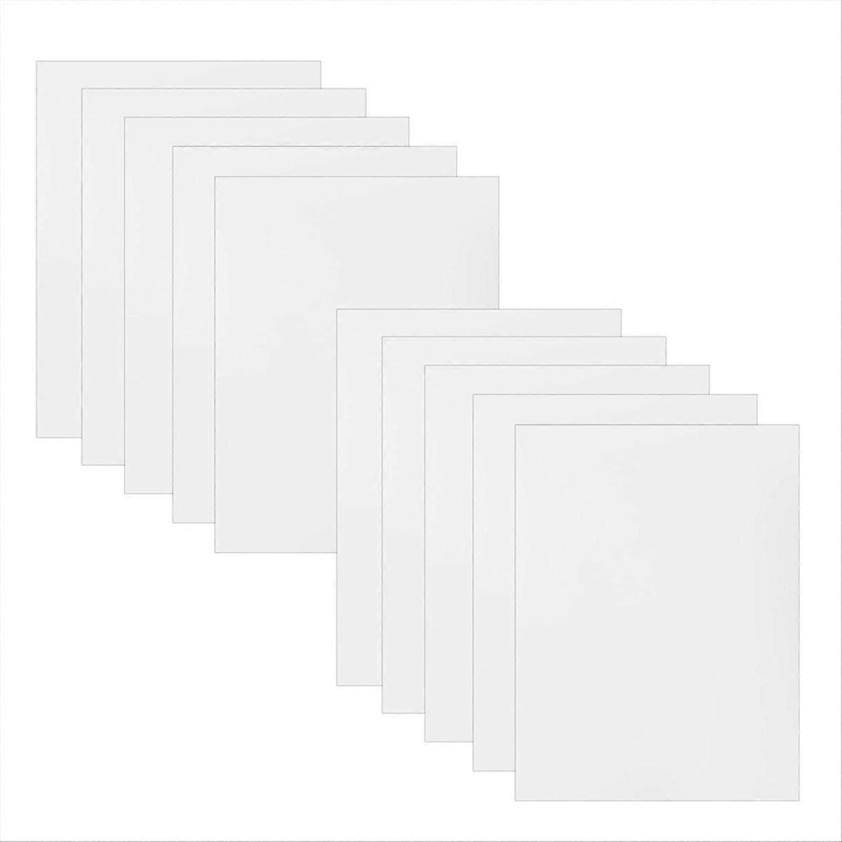 Printable Magnetic Sheets, 8.5x 11inch, 10Pack Glossy Magnet Printer