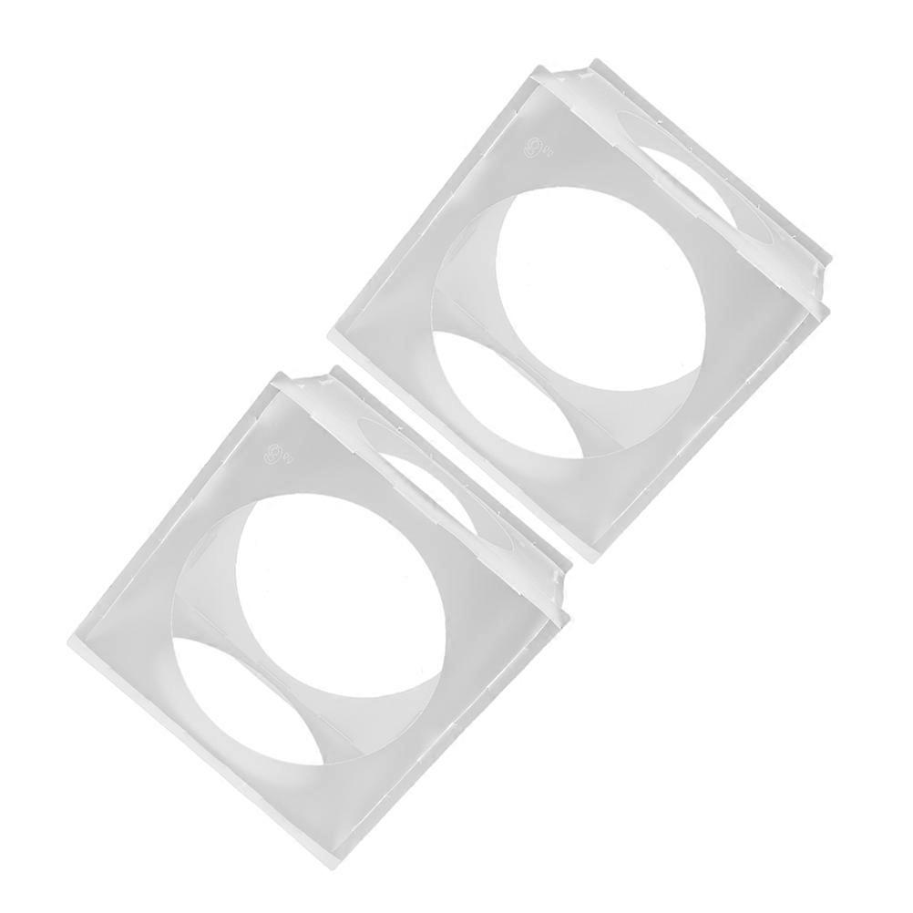 Balloon Measurement Box for Balloon Artists Plastic Sizer 2Pcs Transparent