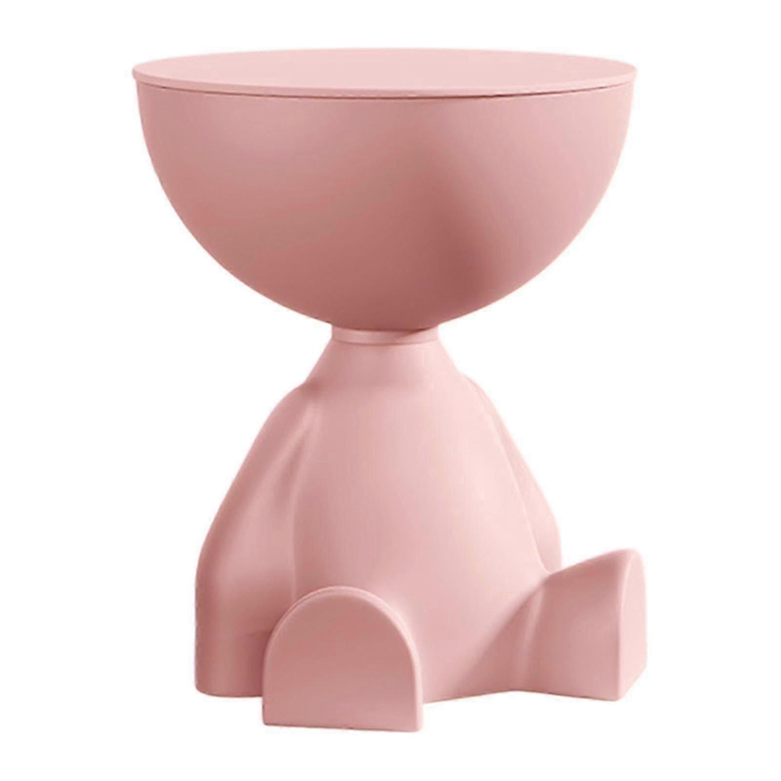 Sofa Table with Storage for Bathroom, Compact Side Table for Patio