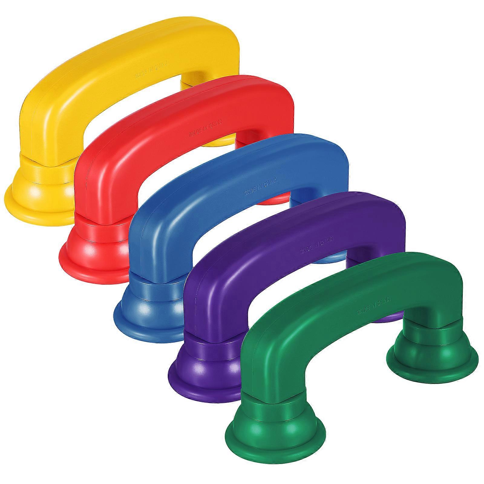 Toy Phone Telephone Handset for Speech Learning with 5Pcs Multicolor Set