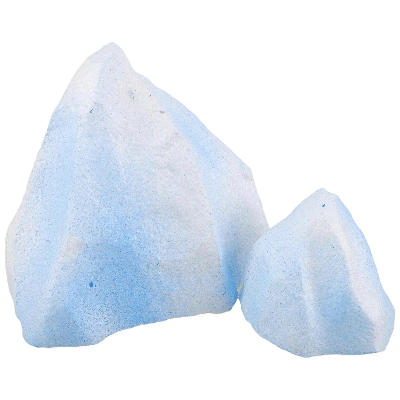 Simulation Iceberg Decoration Foam Model for Photography Props 2Pcs