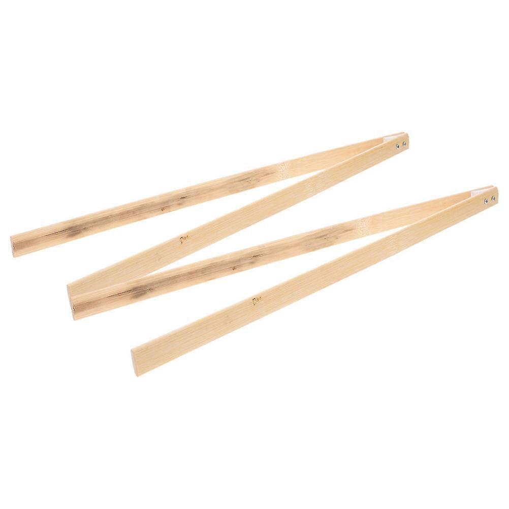 Bamboo Garbage Picker Grabber for Cleanliness Maintenance 2Pcs Kit