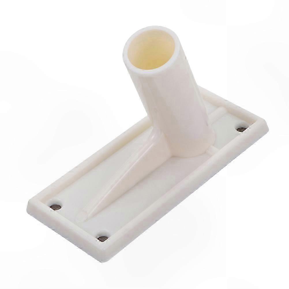 Adjustable Plastic Flagpole Mounting Bracket for Wall Installation