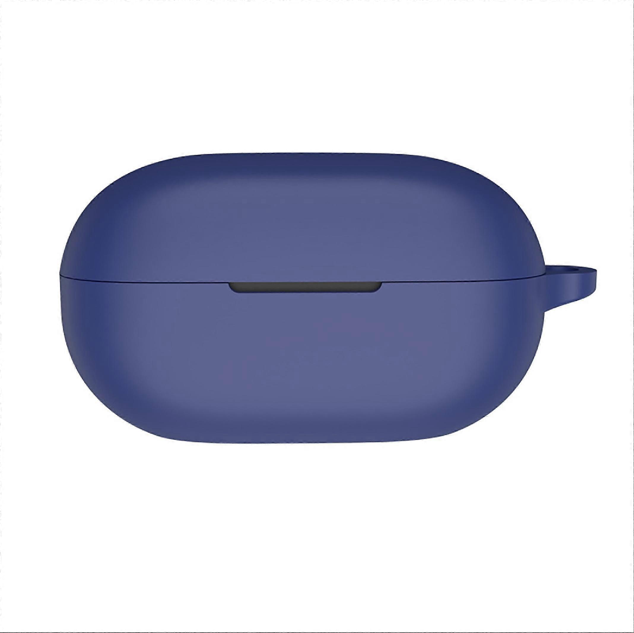 Silicone Case Compatible with Solo Buds, UltraThin Soft Cover, SlimFit, AntiFall, Navy Blue