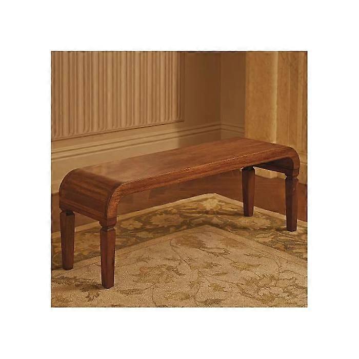 Solid Wood Arcus Coffee Table, Brown