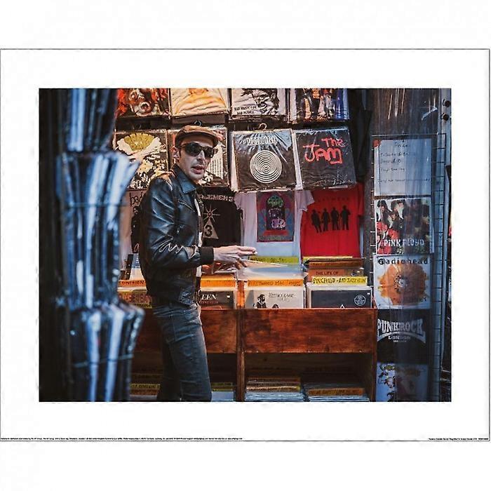Howard Shooter London Camden Record Shop Mod Print