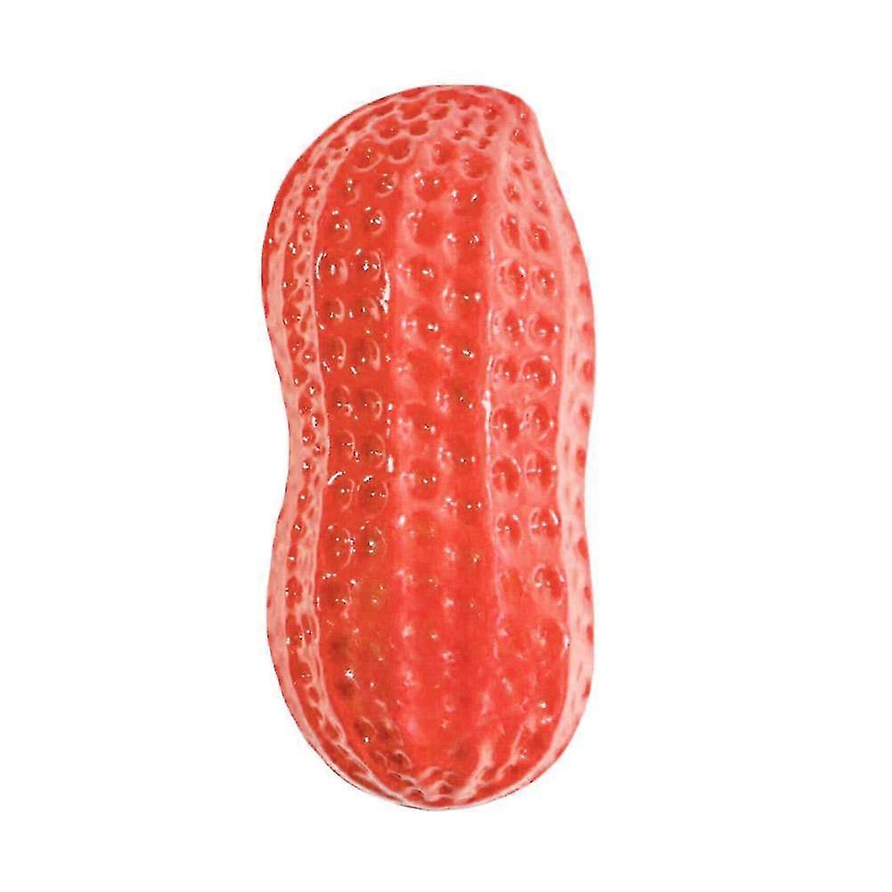 Vocal Peanut Dog Toy Realistic Crunch Sound Tpr Durable Bite Resistant Interactive Chew Toy For Small Dogs